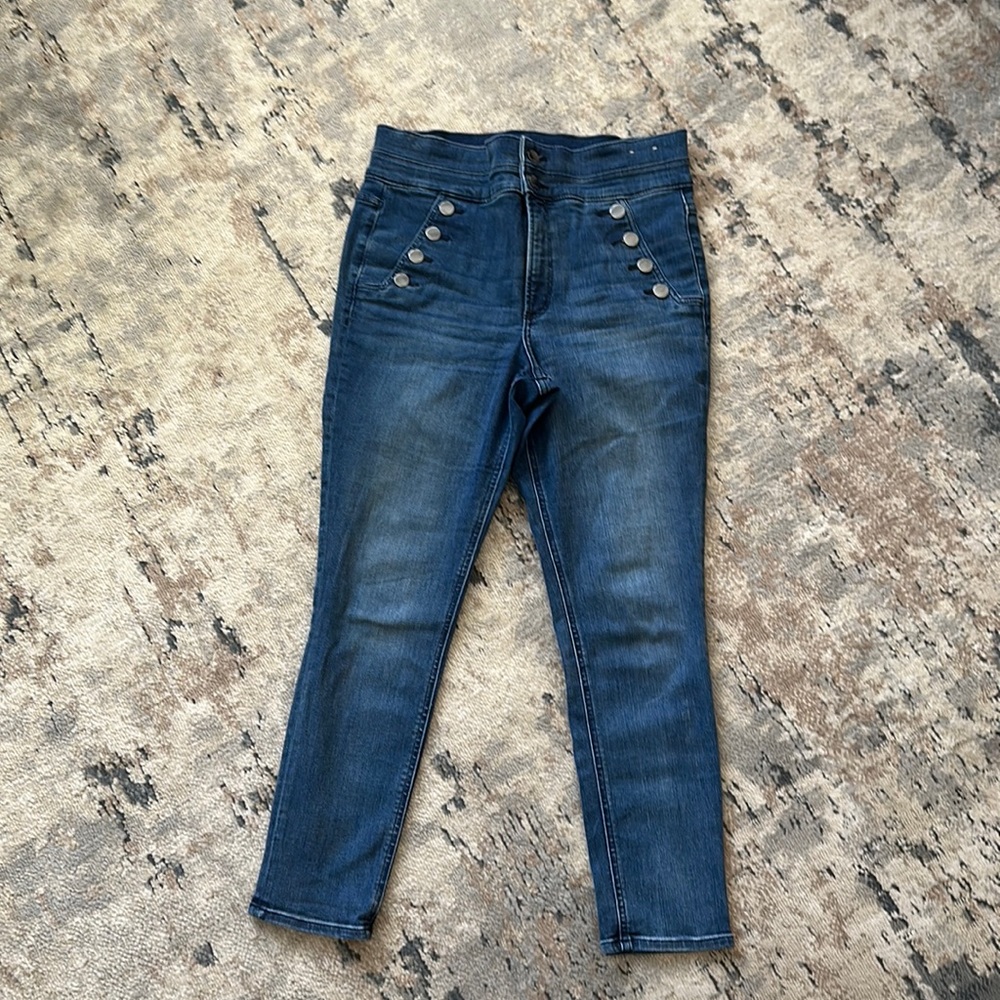Express High Waisted Jeans 12R